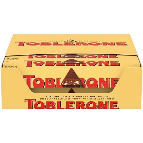 Toblerone لوح شوكولاتة توبلرون بالحليب مع عسل ونوجات اللوز عيد الأم 20 352 أوقية - Image 1