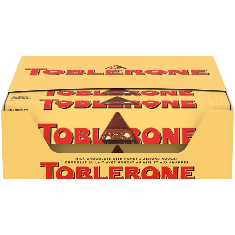 Toblerone لوح شوكولاتة توبلرون بالحليب مع عسل ونوجات اللوز عيد الأم 20 352 أوقية - Image 3