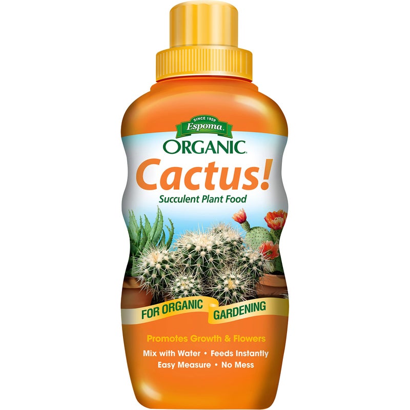 Espoma Organic Cactus! Plant Food, Natural & Organic Fertilizer for All Cactus, Succulents, Palm, and Citrus Both Indoors and Outdoors, 8 oz, Pack of 1 - Image 1