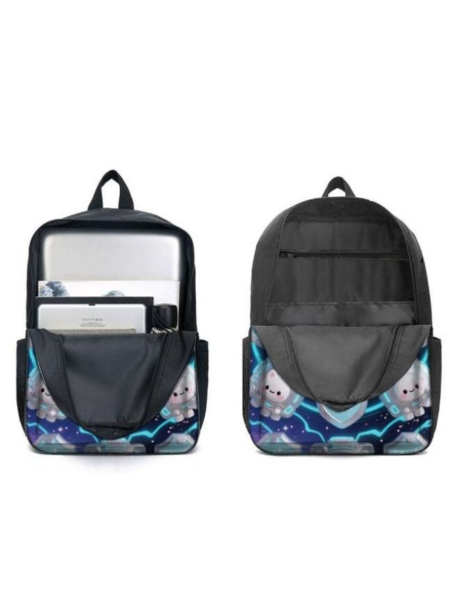 Bright Li Fire Unlock the new fashion of childish fun! Three-piece set of bags, cartoon elements for children and teenagers (students, children, friends' outings, mountain climbing, schooling, etc. can be used) - 101 - Image 4