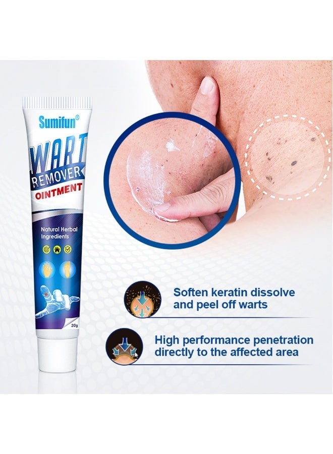 Sumifun Wart Removal Ointment Cream Skin Treatment With Natural Herbal Ingredients for The Treatment Of Common Warts Effective And Safe - Image 5