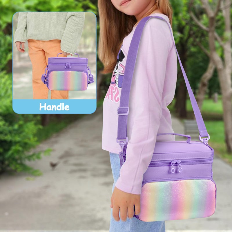 GRAOSO Carrying Case Compatible with Yoto Player (3rd Generation), Card Holder Hold Up to 30 Cards, Travel Storage Bag for Bluetooth Audio Speaker & Headphone Accessories, Purple (Case Only) Patented Design - Image 5