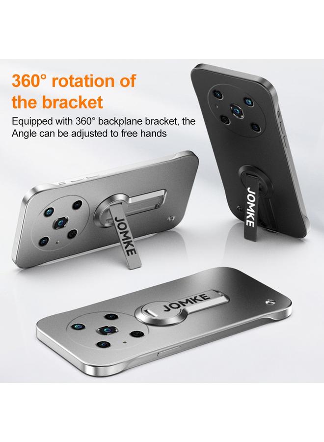 S-TOP Case For Honor Magic4 Pro Baking Varnish 360 Rotate Holder No Frame PC Phone Case - Image 3