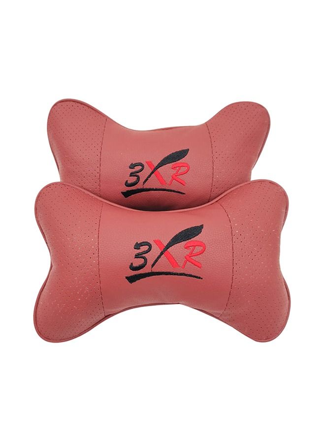 3 اكس ار قطعتان من مسند الرأس لمقعد السيارة ودعم مسند الرأس - Image 3