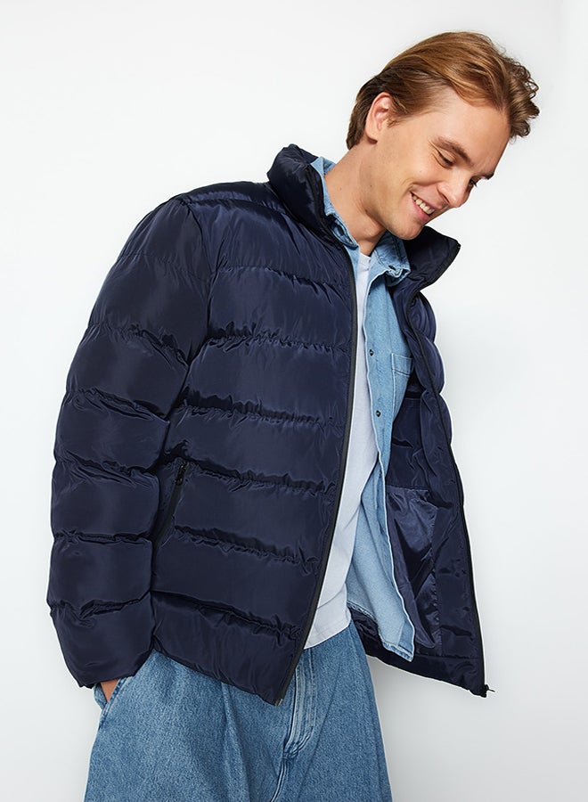 trendyol Winter Jacket - Dark blue - Puffer  - Image 2