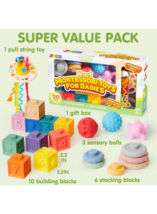 JOYIN 4-in-1 Montessori Baby Toys Set - Image 2