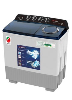 جينيرال جولد غسالة جنرال جولد XP1400 حوضين، 14 كيلو، أبيض  - Image 1