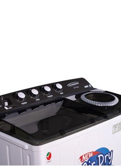جينيرال جولد غسالة جنرال جولد XP1400 حوضين، 14 كيلو، أبيض  - Image 2
