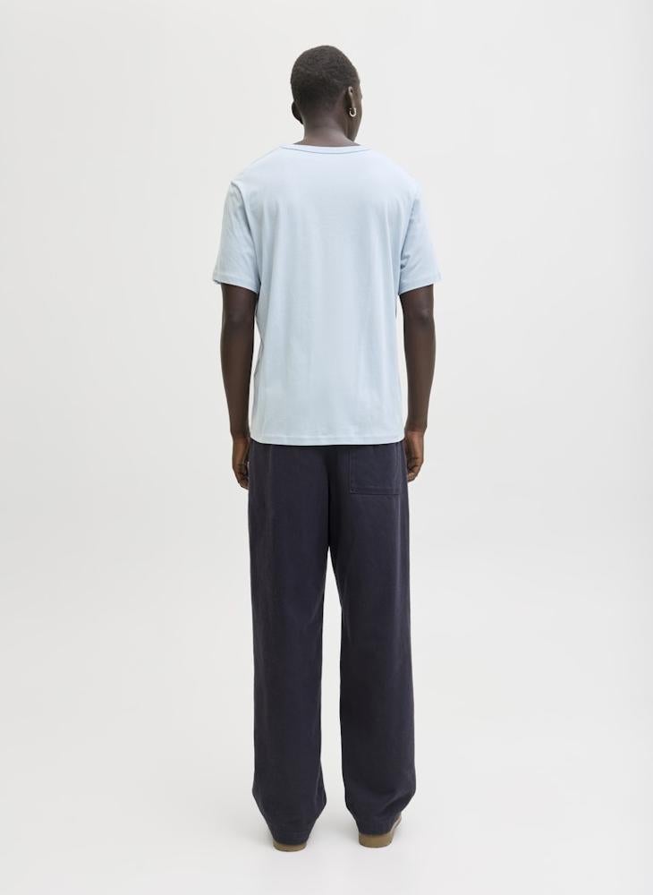 JACK & JONES Crew Neck Relaxed Fit T-Shirt - Image 2