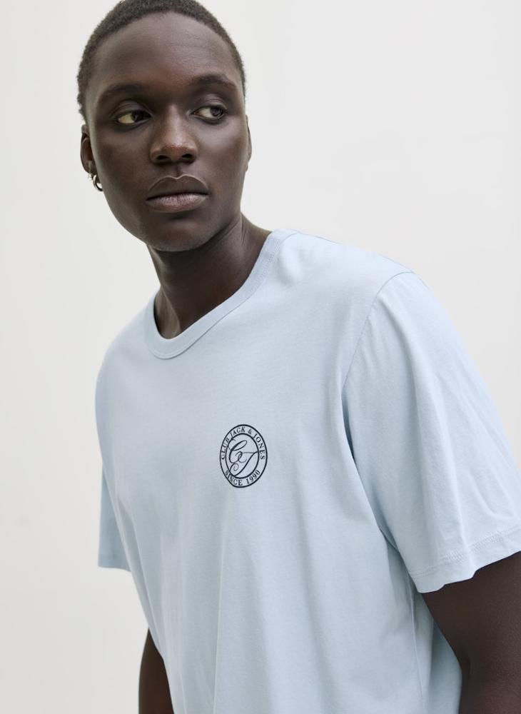 JACK & JONES Crew Neck Relaxed Fit T-Shirt - Image 3