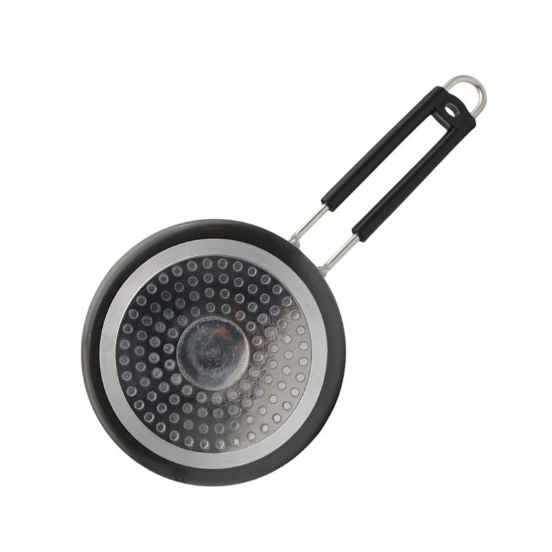 LAZYwindow Hard Anodized Sauce Pan, 1.5 Litre, Black, Induction Base - Image 2