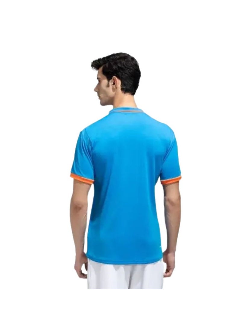 PRINTSHOP4ME India Unisex Blue Jersey T-Shirt–Dry-Fit Fabric,Breathable&Lightweight Sportswear For Cricket Fans,Outdoor Activities&Everyday Wear  - Image 4