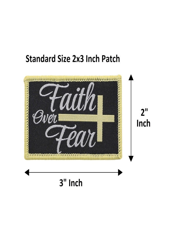 Great 1 Christian Military Morale Applique 4-Pack Patch Set, Woven, Hook & Loop Fastener/Backing, Tactical Accessory for Clothing-Jackets-Hats-Backpacks - Image 3