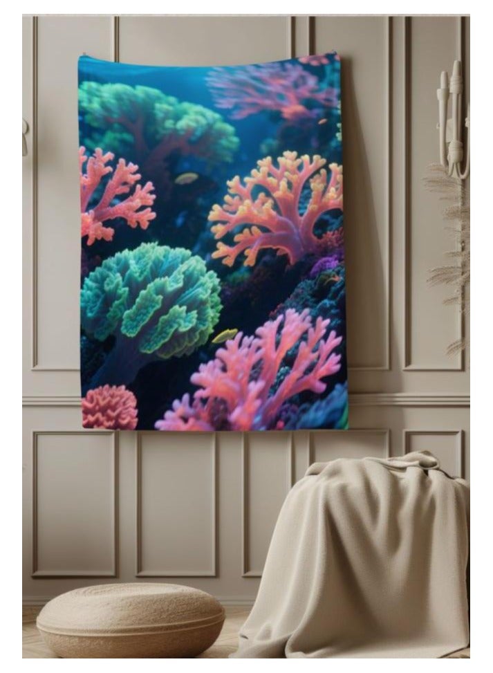 عام بطانية رقيقة من الفانيلا الكرتونية للأطفال أو الطلاب (دافئة ومريحة ومناسبة للنوم والألعاب) 100 سم * 150 سم - 110 - Image 4