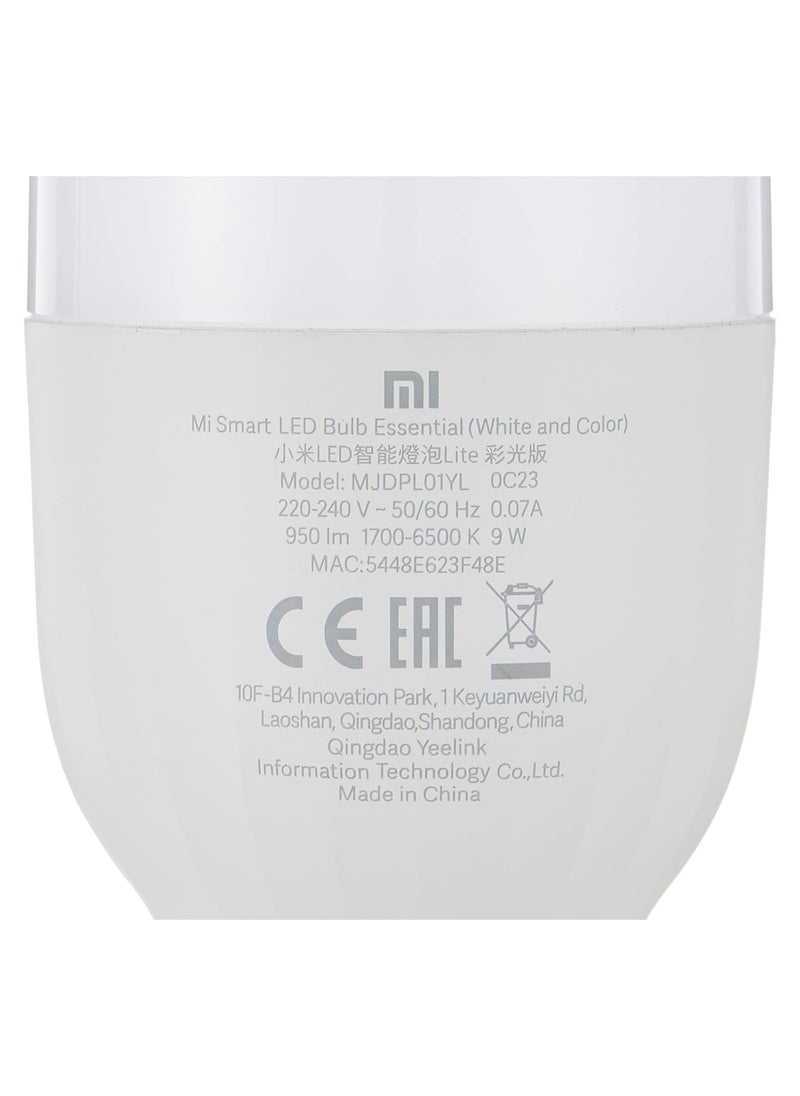 Xiaomi - Xiaomi 2Pcs Mi Smart Led Bulb Colorful 950 Lumens 9W Bulb Voice Control, Works With Alexa And Google Assistant (Upgraded Version) - Image 1