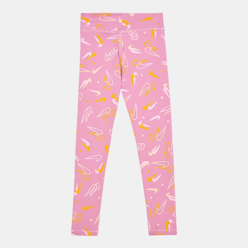 Nike Kids' Sportswear Essential Mid-Rise Leggings (Older Kids)