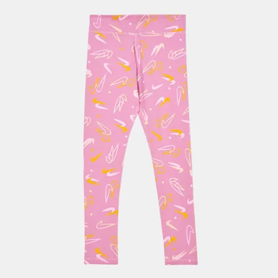 Nike Kids' Sportswear Essential Mid-Rise Leggings (Older Kids)