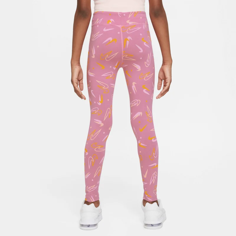 Nike Kids' Sportswear Essential Mid-Rise Leggings (Older Kids)