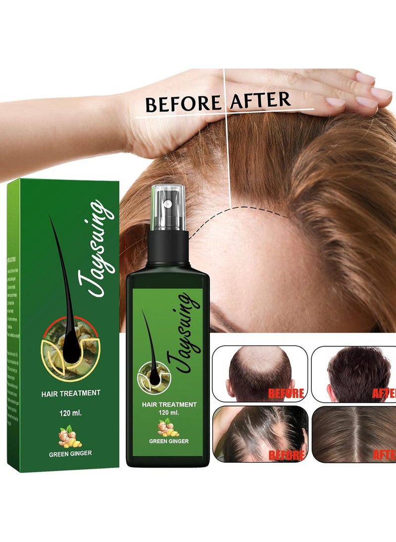 Hair Regrowth Serum Spray, Green Ginger Hair Regrowth Spray, GrowthPlus Nourishing Ginger Spray, GRO'Nature Gingerol Hair Growth Spray, Growth Plus Ginger Spray (1Bottle) 120ML - pzsku/Z376B07241820296ACE4CZ/45/_/1723793084/ea84d4a0-617e-495f-b4cd-dc45cf5feadd