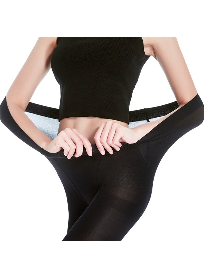 LANG SHA Langsha Silk Stockings, Velvet, Extra Large, Wide Fit, Plus Size, Double Padded, Bare Leg Effect, Pantyhose, Spring And Summer, Flesh Color, Base Layer Socks For Women - Image 5