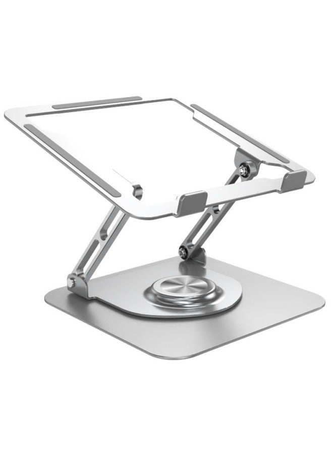 M MIAOYAN New folding reading stand aluminum alloy lifting laptop cooling stand tablet rotating folding stand  - Image 1