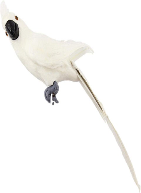 Artificial Birds, Feather Parrot Macaw Bird, Simulation Artificial Parrot, Tropical Birds Honeycomb Parrot Model, Garden Lifelike Bird Decoration Outdoor Ornamen, Birds Hanging Decorations for Summer