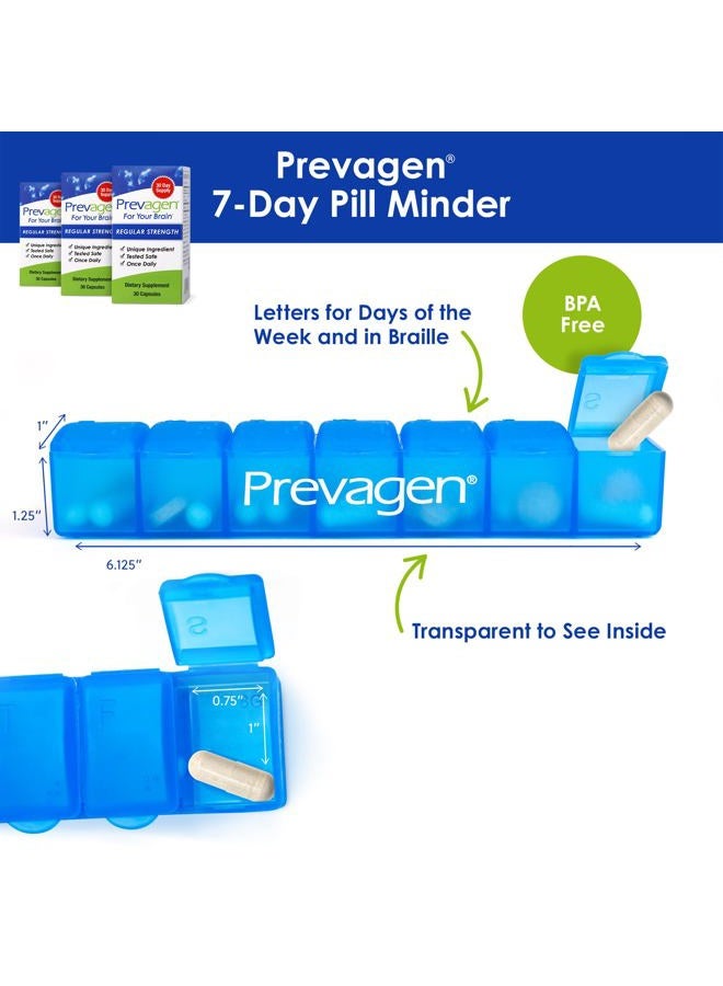 Zarbee's Regular Strength 10mg, 30 Capsules |3 Pack| with Apoaequorin & Vitamin D | 7-Day Pill Minder - Image 2