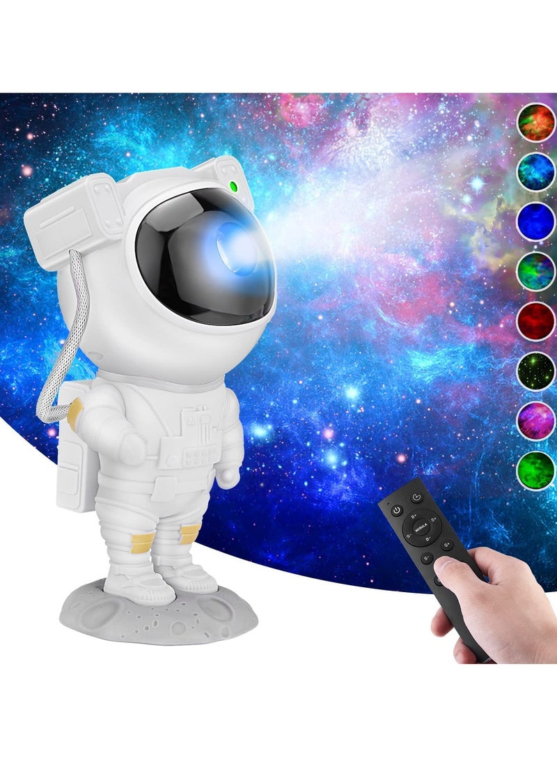 Star Projector Night Light with Timer and Remote Control,Astronaut Projector Lamp 360° Rotation,USB Galaxy Starry Sky Projector for Kids, Party,Bedroom and Game Room - Image 1