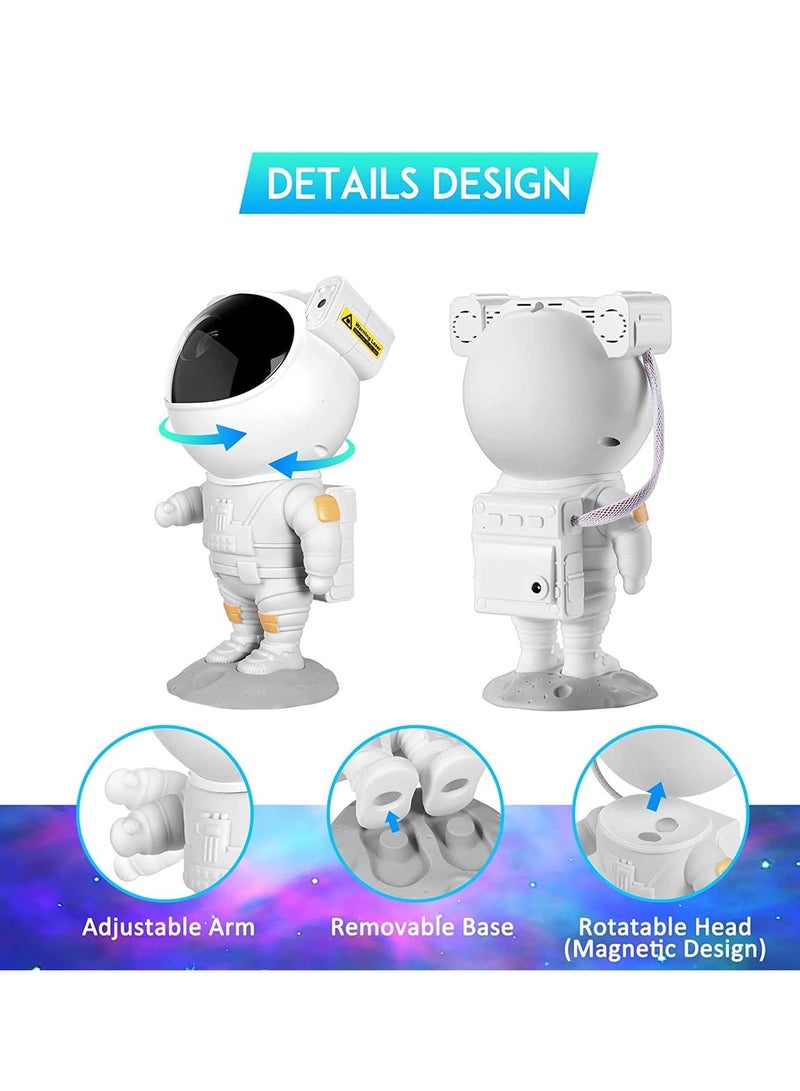 Star Projector Night Light with Timer and Remote Control,Astronaut Projector Lamp 360° Rotation,USB Galaxy Starry Sky Projector for Kids, Party,Bedroom and Game Room - Image 4