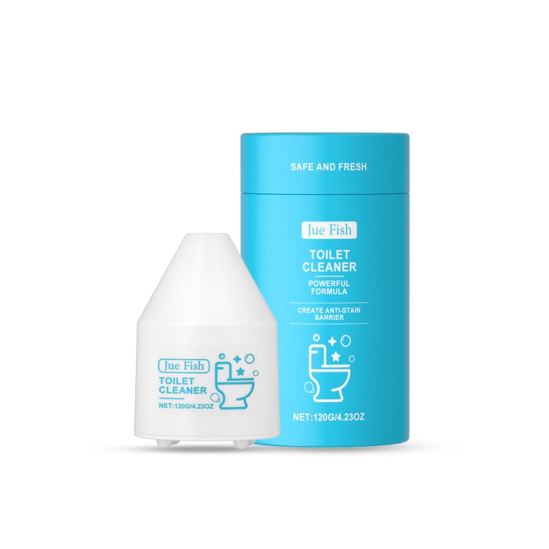 Jue Fish Toilet Cleaner Gentle Stain Removal Automatic Stain Removal Convenient Fresh Cleaning Agent - Image 1