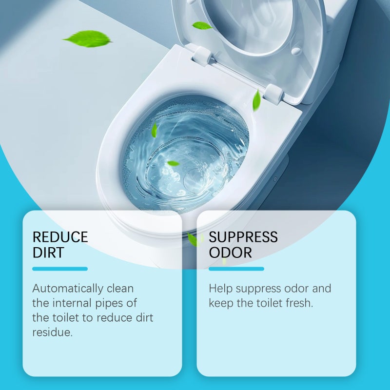 Jue Fish Toilet Cleaner Gentle Stain Removal Automatic Stain Removal Convenient Fresh Cleaning Agent - Image 4