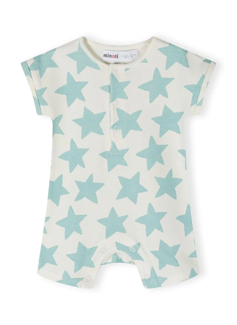 MINOTI 2-Pack Baby Rompers with Short Sleeves and Snap Closures