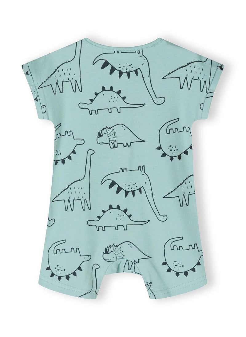 MINOTI 2-Pack Baby Rompers with Short Sleeves and Snap Closures  - Image 5