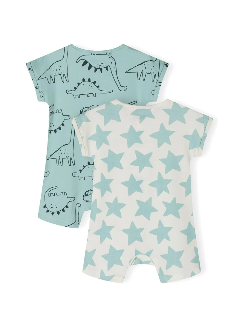 MINOTI Baby 2 Pack Short Sleeve Rompers