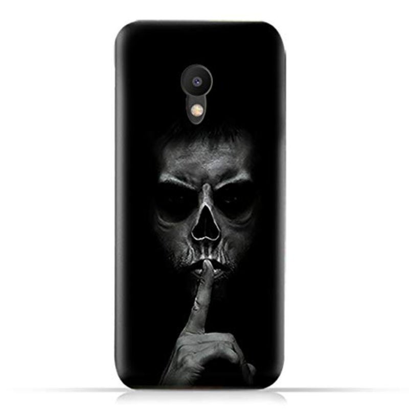 Design Meizu M6 TPU Silicone Case with Gesturing Silence Pattern - Image 1