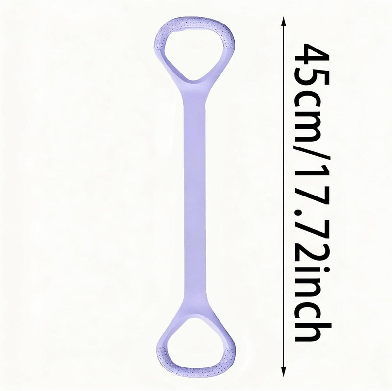 GoodTool أشرطة مقاومة GoodTool 2 قطعة لتمديد الجزء العلوي من الجسم وتدريب القوة (وردي وبنفسجي) - Image 2