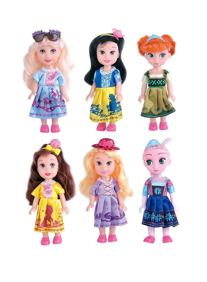 Power Joy Leila Princess Mini Sisters 4-in-1 | Fashion Doll | Collectible Doll | Pretend Play | Dress Up | Gift for Kids - Image 2