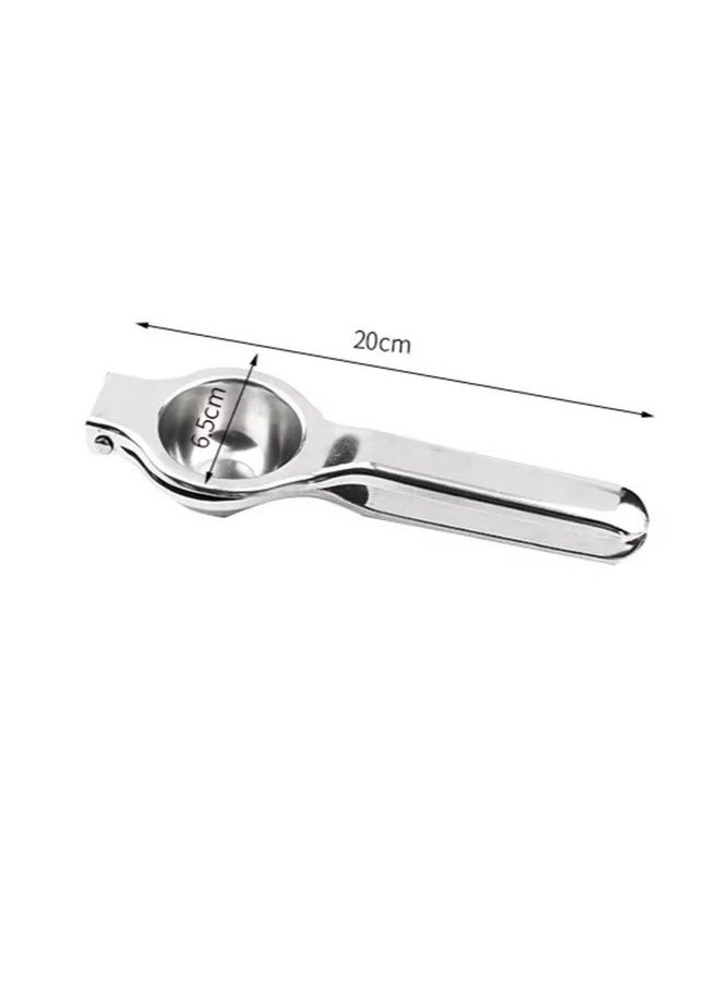 Home Stainless Steel Lemon Squeezer Manual Hand Press Citrus Juicer for Lemons and Limes Durable Easy to Clean Kitchen Tool for Everyday Use and Home Cooking - Image 3