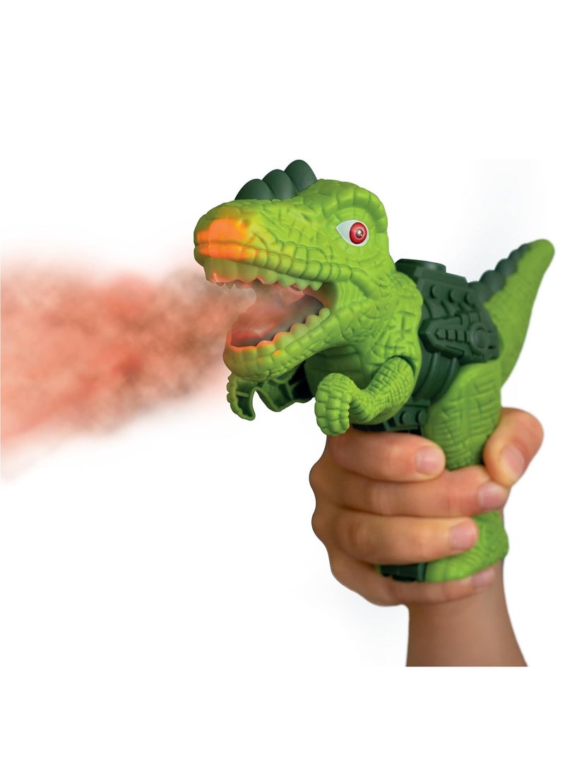 GUDOO مسدس لعبة الديناصور بالنفَس الناري – ديناصور يصدر زئيرًا مع مؤثرات صوتية واقعية ونفَس ناري يُفعل بالماء، باللون الأخضر.          询问 ChatGPT - Image 2