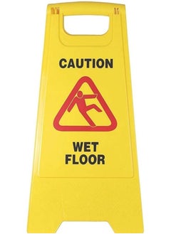 Festive Gallery Caution Cleaning in Progress Warning Signs 2-Sided Yellow Caution Board for commercial use, Safety signage  - Image 4