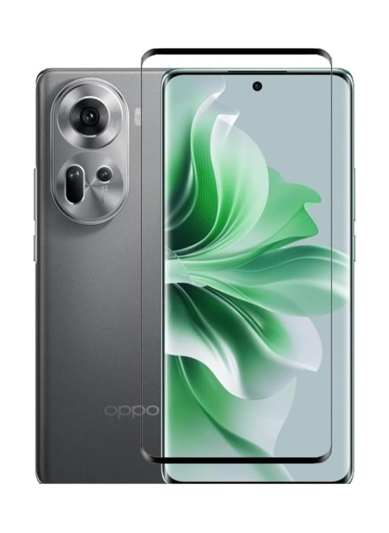 Generic Screen Protector for OPPO Reno 11 5G Tempered Glass Screen Protector 9H Hardness Anti Fingerprint Scratch Resistance for OPPO Reno 11 5G  - Image 1