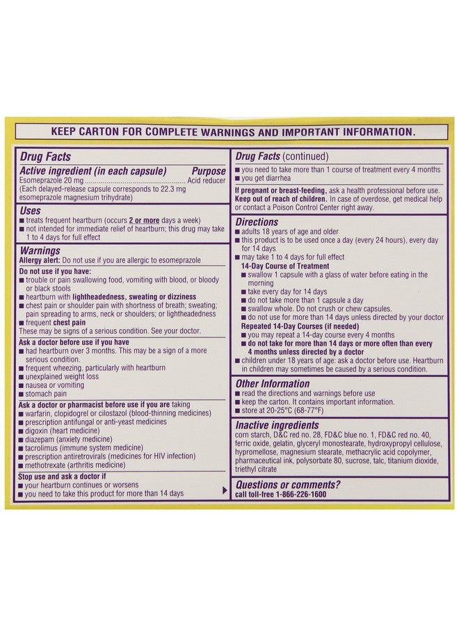 نكسيوم كبسولات نيكسيوم ٢٤ ساعة، عبوة من ١٢٦ كبسولة (١w٦٤ws) - Image 1