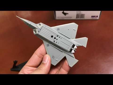 Daron Postage Stamp Daron USAF F-22 1/145 Raptor Vehicle (PS5382-1) - Image 5
