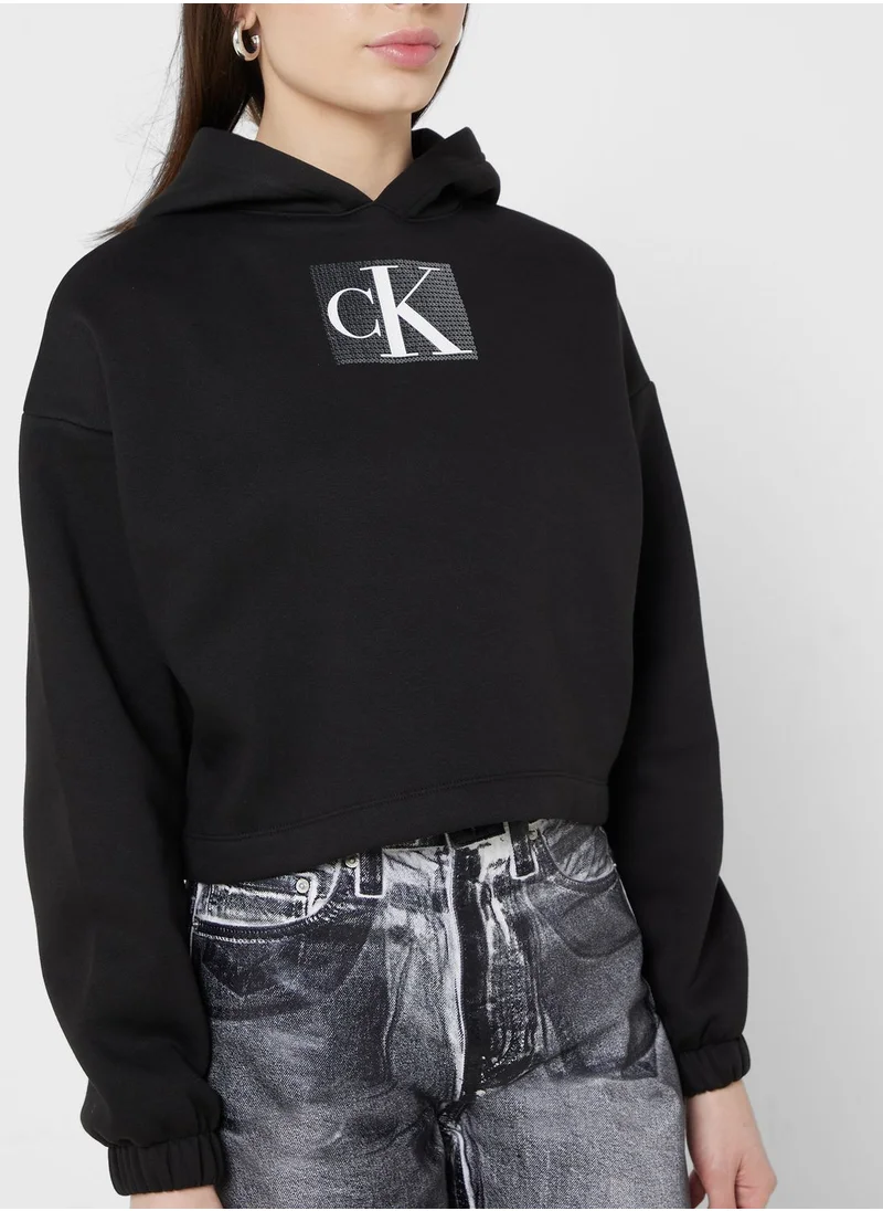 Calvin Klein Jeans Logo Printed Hoodie