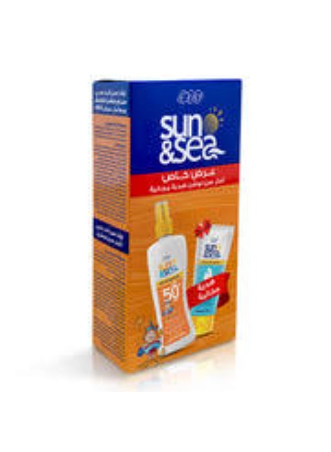 EVA SUNSEA KIDS SUNSCREEN AFTER SUN LOTION 200+150