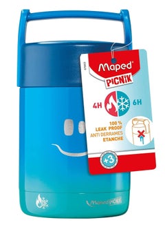 Maped Picnik Concept Food Jar Insulated Blue  - Image 2