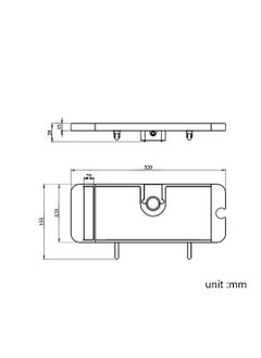 SYOSI ABS Bathroom Shelf Rack Shower Caddy Wall Mount Holder, No Drilling Shower Organiser for Shampoo Soap with 19-25mm Rail and Double Hook for 19mm-25mm Shower Rail Black - pzsku/Z376C3B4EC273C08B3FB7Z/45/_/1708744903/4a4656c2-108b-4986-b5f1-de2c2c4ad542