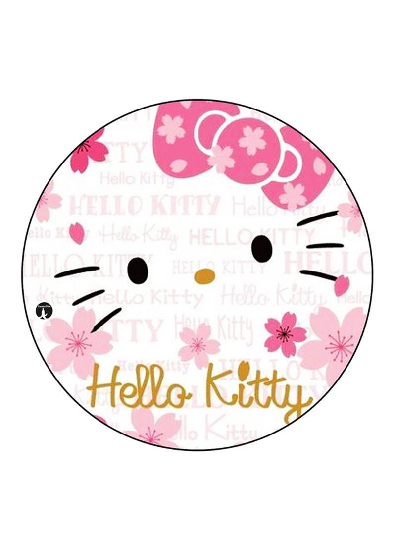 RKN Hello Kitty Printed Fridge Magnet Round  Multicolour  - Image 1