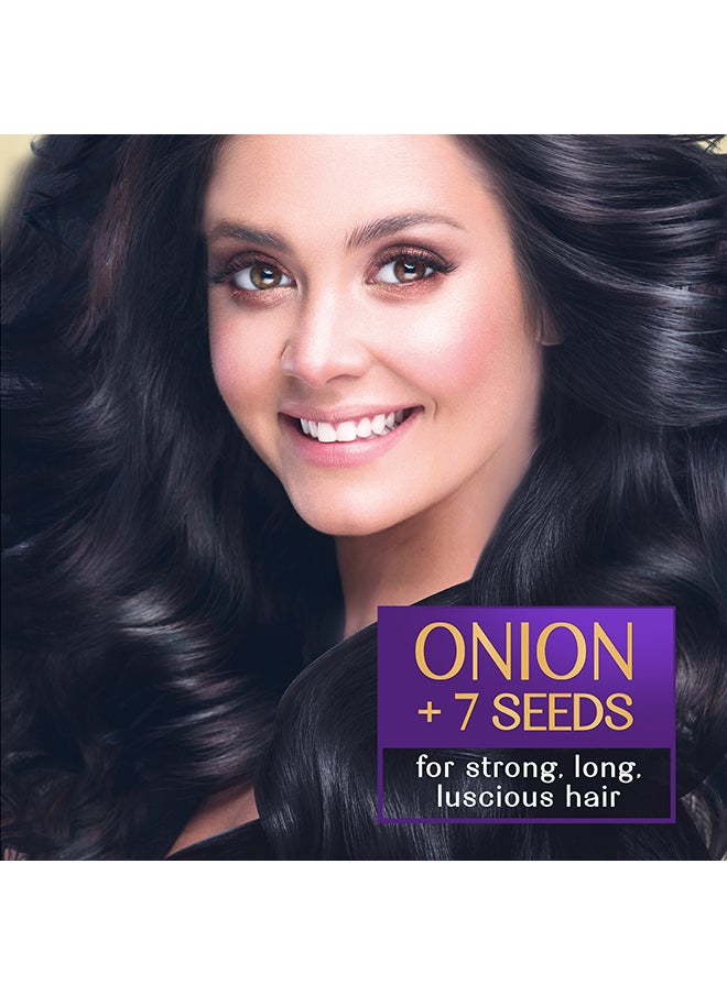 Herbsindia - Onion And 7 Herbal Seeds Hair Oil With Nourish Tube 280ml - Image 1