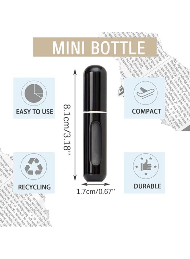 Generic Refillable Perfume Atomiser, 5ml Mini Travel Perfume Bottle Portable Perfume Spray Bottles for Trip, Handbag Purse Luggage - multicolor  - Image 3